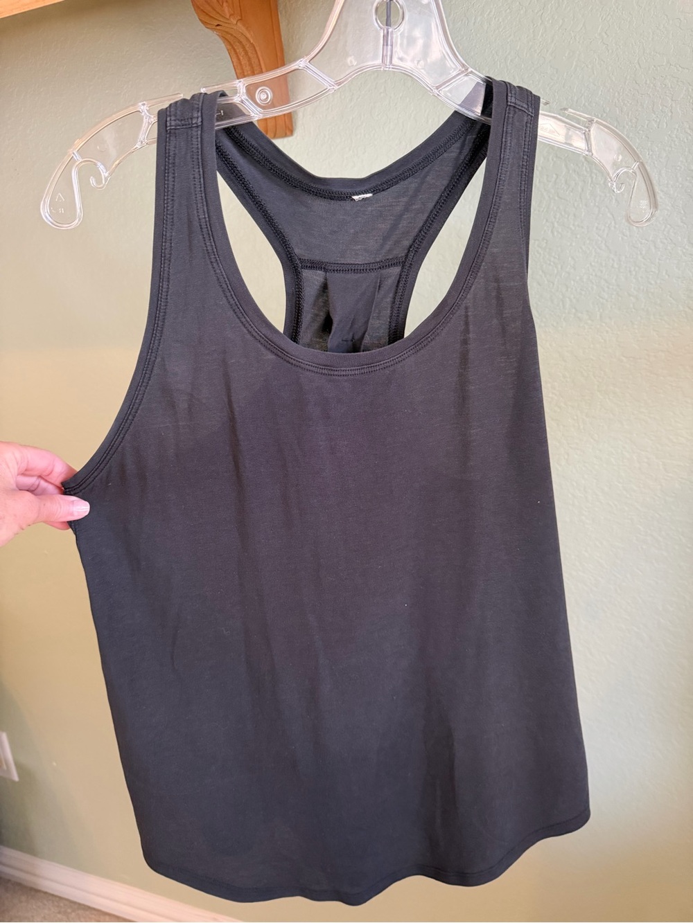 Lululemon Black Racerback Tank Top Women's Athletic Yoga Workout